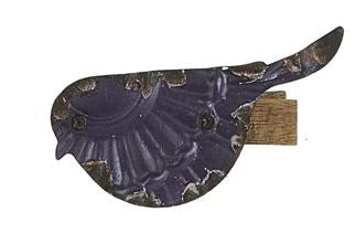 Embossed Metal Little Birdie Clip - 3-1/4-in - Mellow Monkey