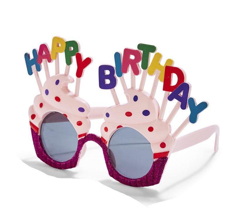 Happy Birthday Party Sunglasses - Mellow Monkey