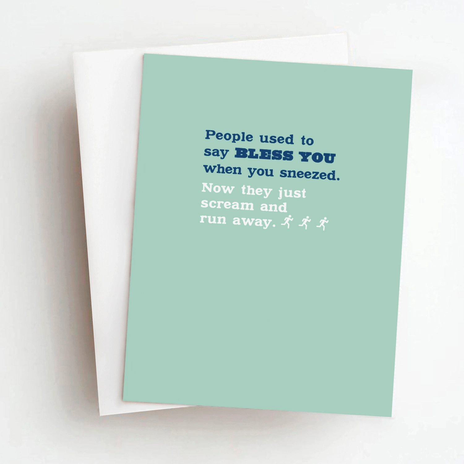 People Used To Say Bless You - Greeting Card – Mellow Monkey