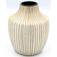 Porcelain Bud Vase - Brown Dots On Cream-Colored Vase - Mellow Monkey
