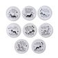 Woofs & Whiskers Ceramic Dog Tokens - 8 Styles - Mellow Monkey