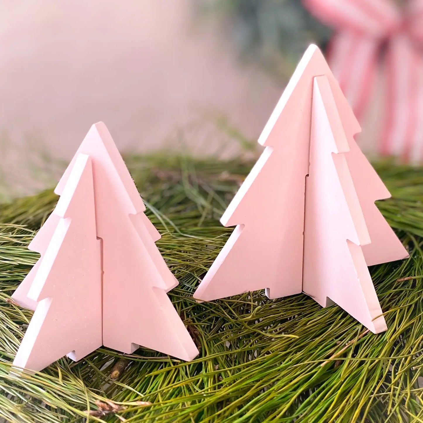 Christmas Tree - Blush - Small - Holiday Decoration.
