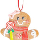 Gingerbread Ornament - 5-in - Mellow Monkey