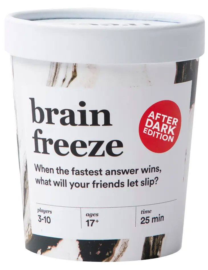 Brain Freeze - The Speak Before You Think Game - After Dark Edition - Mellow Monkey