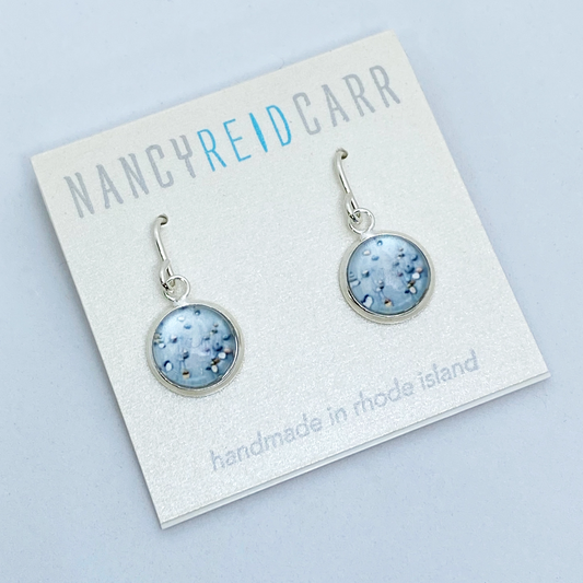 Water Earrings Drop - Beach Stones - Mellow Monkey