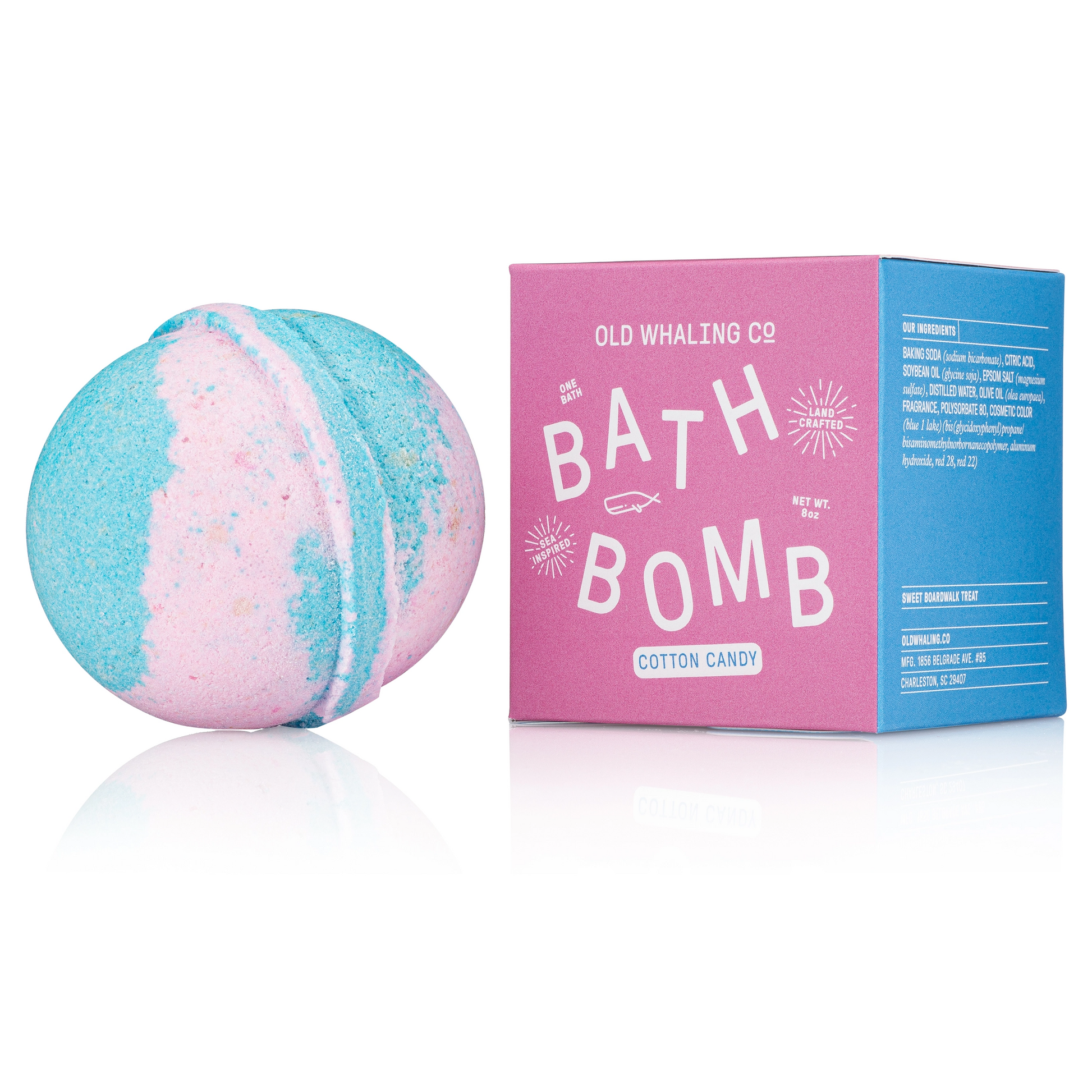 Cotton Candy Bath Bomb – Mellow Monkey