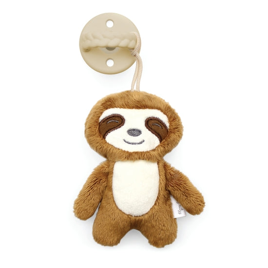 Sloth Sweetie Pal™ Pacifier & Stuffed Animal - Mellow Monkey