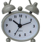 Metal Mini Alarm Clock - 2-1/2-in - Mellow Monkey