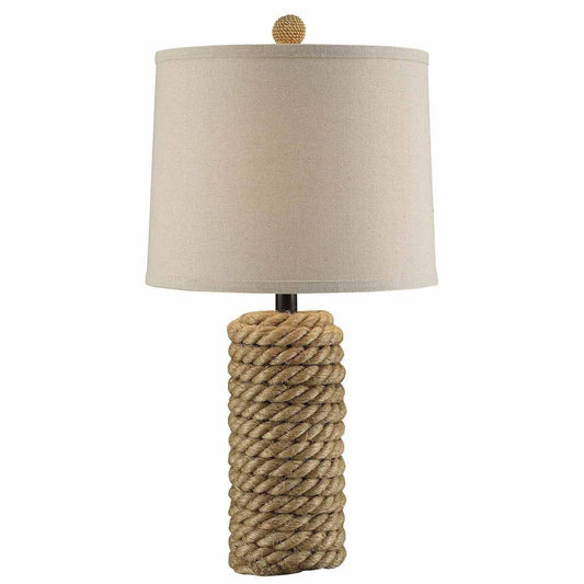 Rope Bolt Table Lamp - 25-in - Mellow Monkey