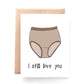 Yellow Daisy Paper Co. - Granny Panties Valentine's Day Card - Mellow Monkey