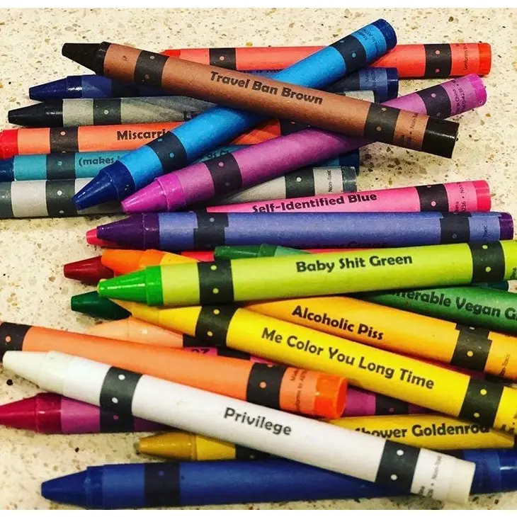Offensive Crayons - Box of 24 - Mellow Monkey
