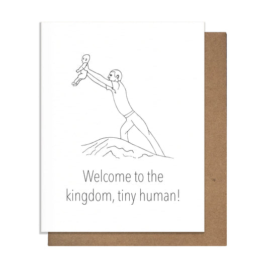 Welcome To The Kingdom - Greeting Card - Mellow Monkey