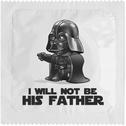 I Will Not Be His Father - Condom - Mellow Monkey