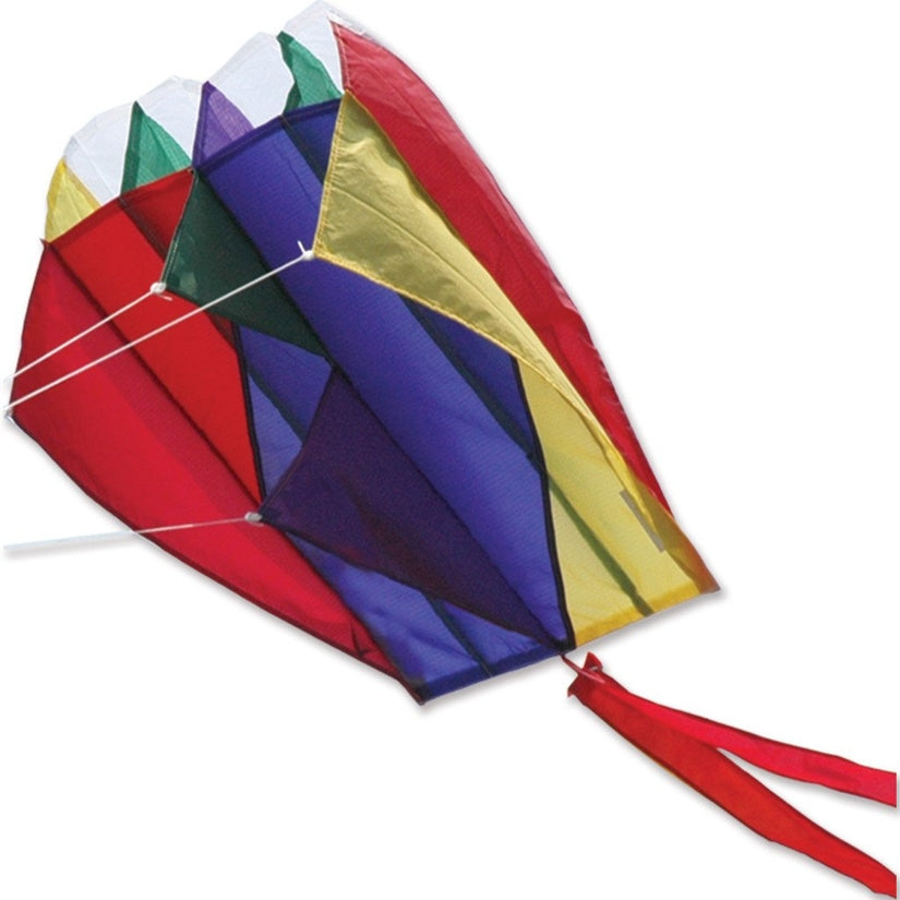 Parafoil 2 Rainbow Fabric Kite - 21-in - Mellow Monkey