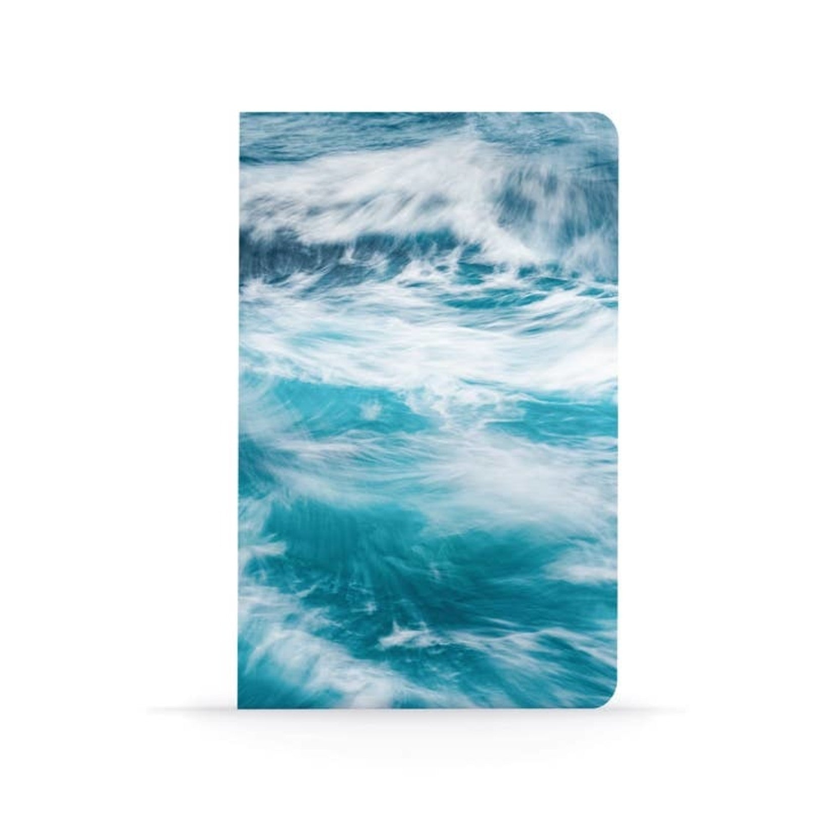 Denik Blue Wave - Classic Layflat Notebook Journal - 8-1/4-in - Mellow Monkey