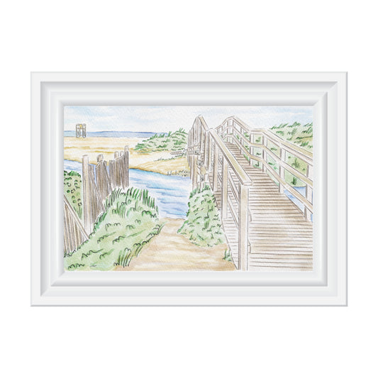 Ridgevale Beach Cape Cod Print - 8x10 inch - Mellow Monkey