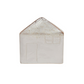 Stoneware House Sponge Holder - White With Reactive Glaze - Mellow Monkey