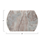 Marble Cheese/Cutting Board - Buff Color - 12-in. x 8-in. - Mellow Monkey