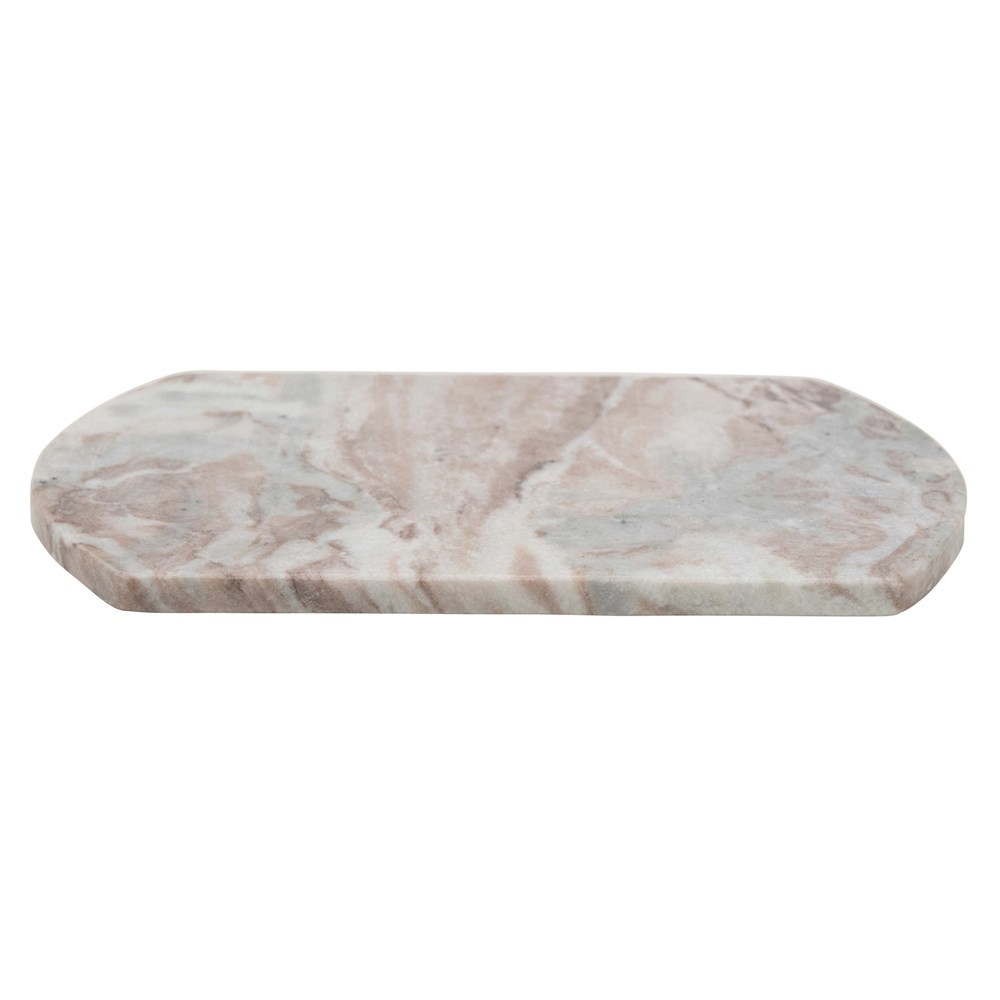 Marble Cheese/Cutting Board - Buff Color - 12-in. x 8-in. - Mellow Monkey
