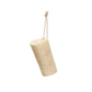 Natural Loofa Brush with Cotton Rope Hanger - 4.9-in - Mellow Monkey