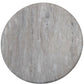 Contemporary and Reversible Marble Cheese Cutting Board - 10-in Round - Beige & White - Mellow Monkey