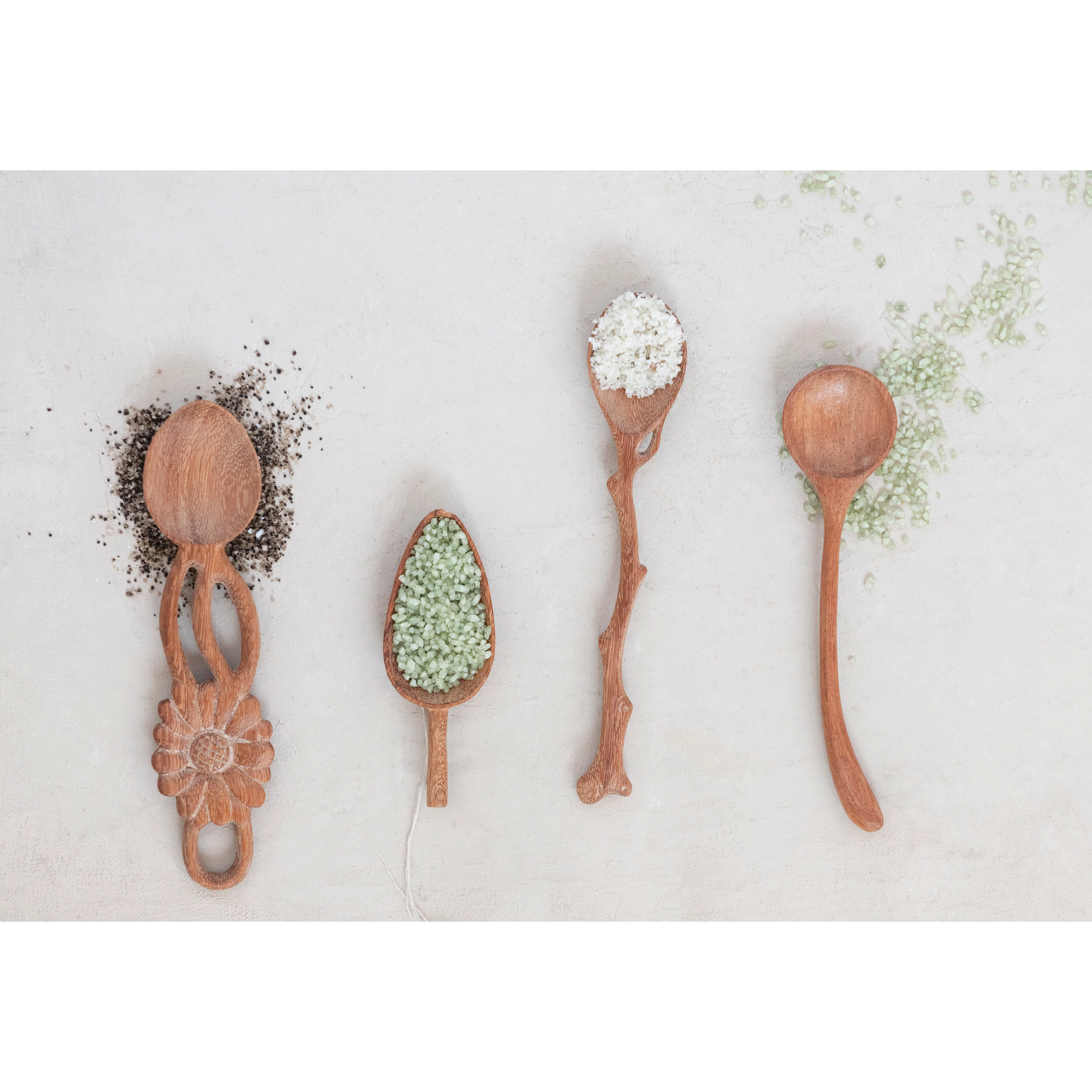 HAND CARVED SWEET GUM COOKING SPOON – Ellei Home