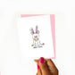 Hoppy Easter Bulldog Bunny Ears - Happy Easter Greeting Card - Mellow Monkey