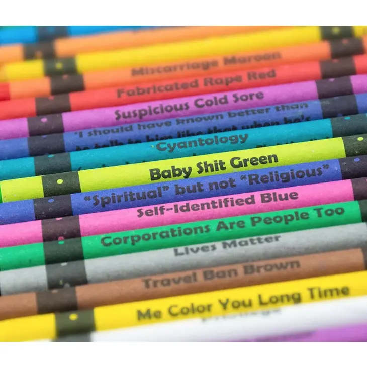 Offensive Crayons - Box of 24 - Mellow Monkey