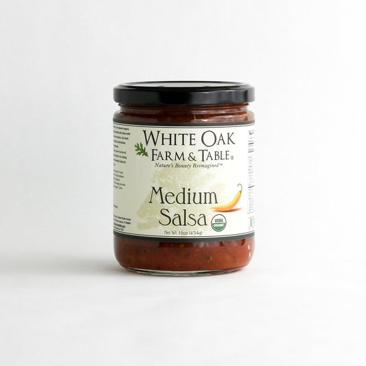 White Oak Farm and Table - Organic Medium Salsa - 16-oz - Mellow Monkey