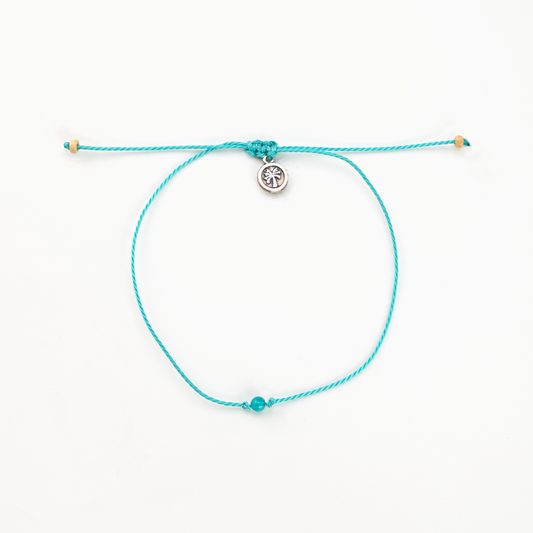 Soma Beach Anklet - Turquoise - Mellow Monkey