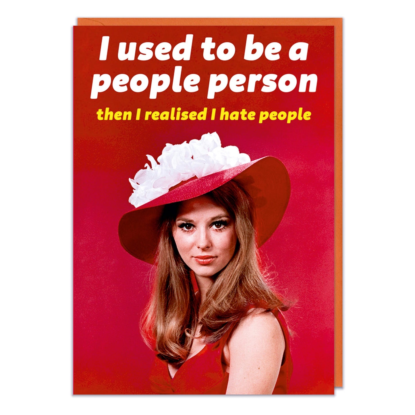 I Used To Be A People Person Then I Realized I Hate People - Greeting Card - Mellow Monkey