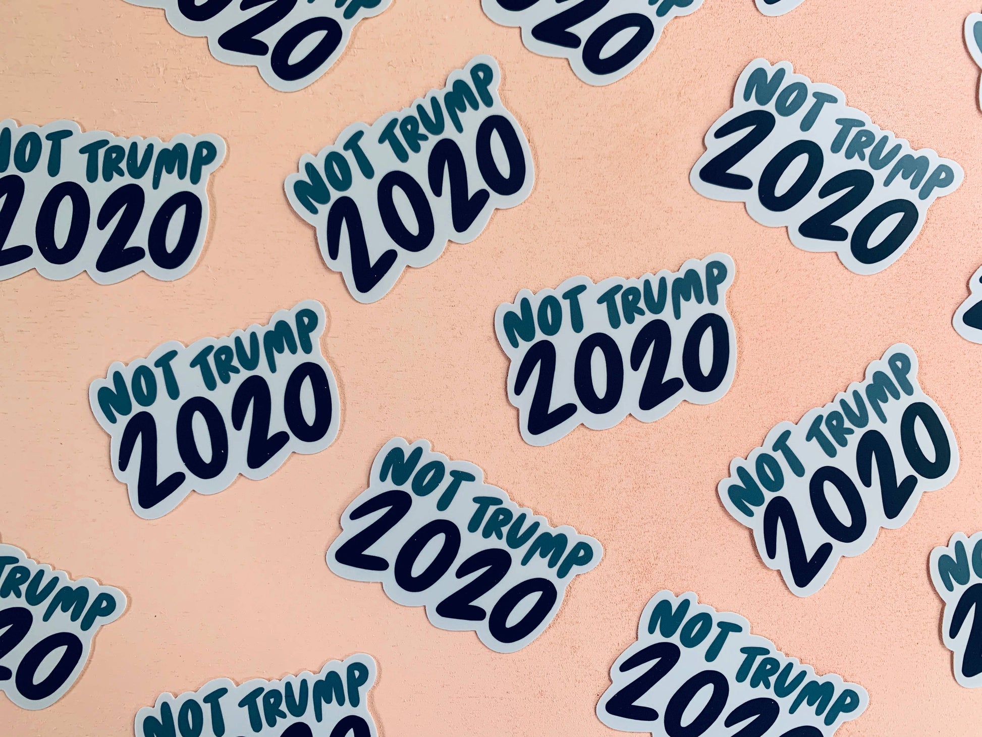 Not Trump 2020 - Vinyl Decal Sticker - Mellow Monkey