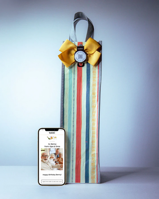 Empower QR Card and Gift Bag - Bottle - Mellow Monkey