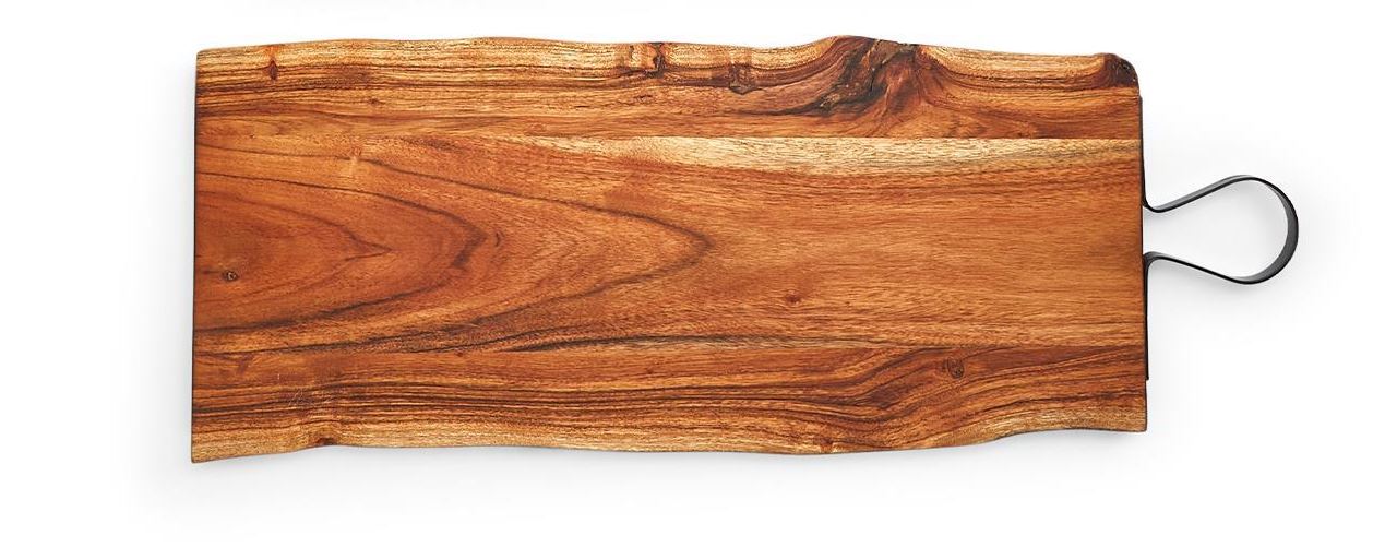 Acacia Large Bread Board with Inlay