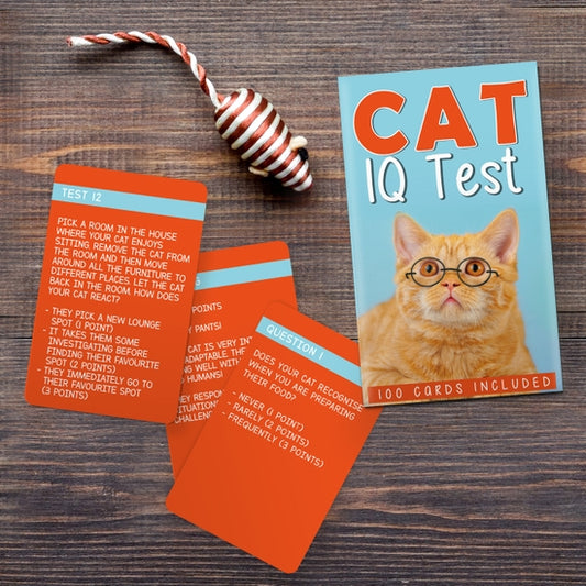 Cat IQ Test - 100 Card Set - Mellow Monkey