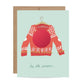 Ugly Sweater - Scratch-Off - Write Your Own Holiday Greetings - Greeting Card - Mellow Monkey