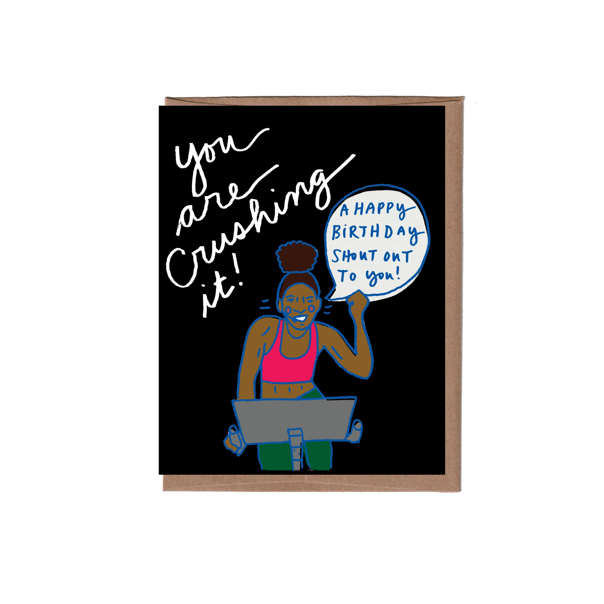 Shout Out - Birthday Card - Mellow Monkey