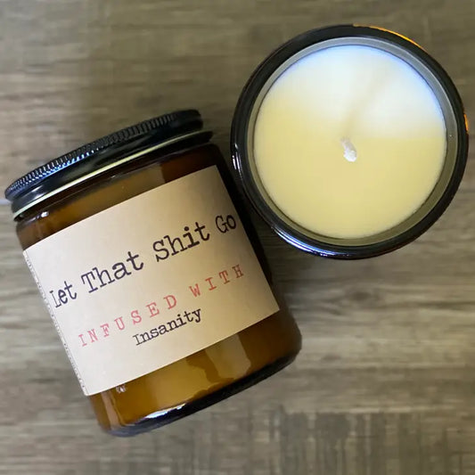 Let That Shit Go - Teakwood + Tobacco - 4 oz. - Mellow Monkey