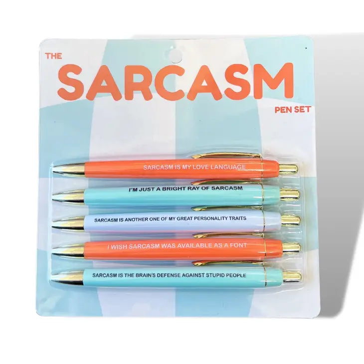 Sarcasm - 5 Pen Set - Mellow Monkey