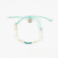 Suwehan Beaded Bracelet -Fresh Water Pearls and Turquoise - Mellow Monkey