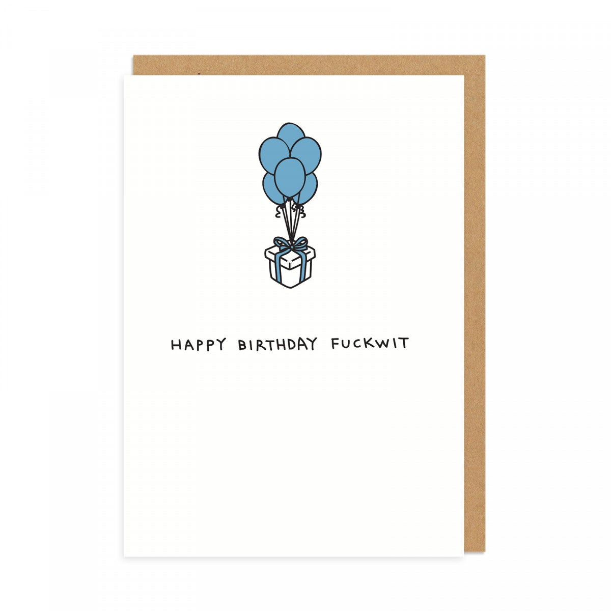 Happy Birthday Fuckwit - Birthday Greeting Card - Mellow Monkey