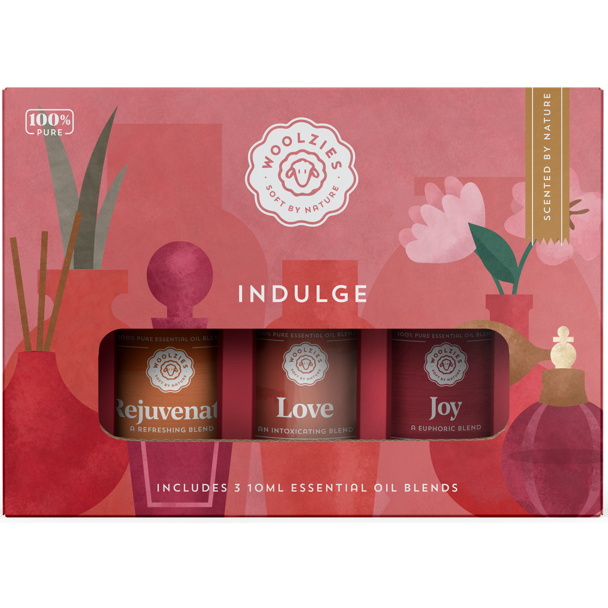 The Indulge Collection - Rejuvenate, Love, Joy - Essential Oils - Mellow Monkey
