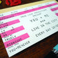Love Rock Concert Ticket Greeting Card - Mellow Monkey