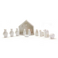 Precious Keepsake 11 Pc Miniature Porcelain Nativity Scene Set in Gift Box - Mellow Monkey