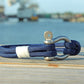 Navy Nautical Shackle Bracelet - Mellow Monkey