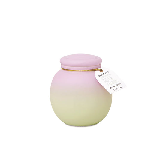Orb Candle 5 oz. - Coconut & Amber - Mellow Monkey