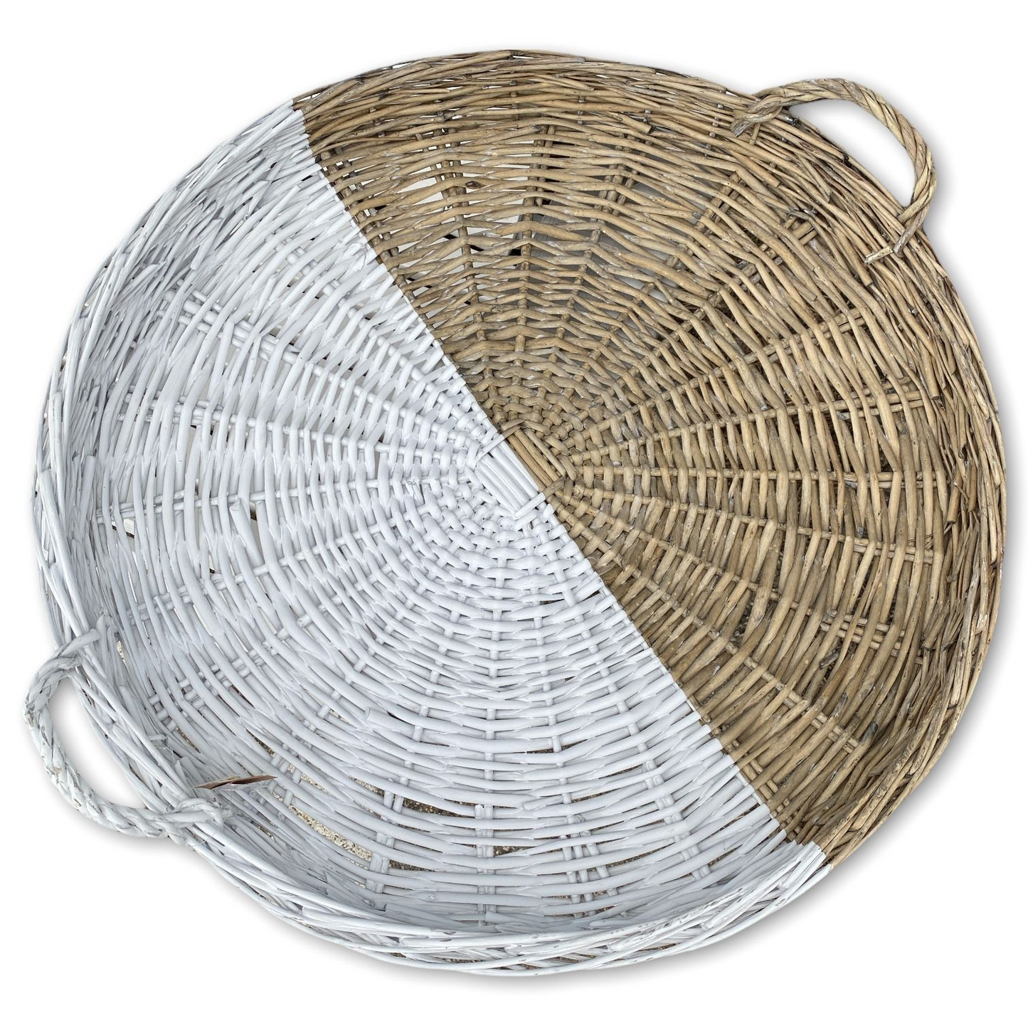 Willow Basket Contrast Tray - 24-in - Mellow Monkey