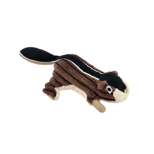 Plush Chipmunk Dog Toy With Squeaker - Mellow Monkey