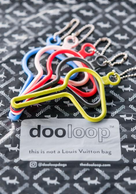Dooloop - Dog Poop Bag Holder - Blue - Mellow Monkey