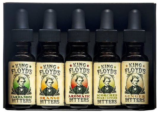 King Floyd's Cocktail Bitters Sampler Gift Pack - Mellow Monkey